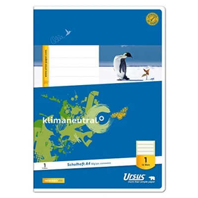 Abbildung von 10 X Format Schulheft A4 Lineatur 1 1.Schuljahr 16 Blatt