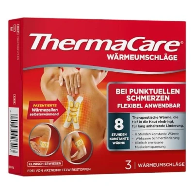 Abbildung von ThermaCare Wärmeauflagen bei punktuellen Schmerzen 3 St