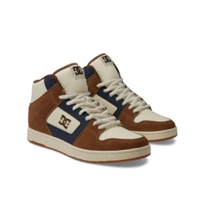 Abbildung von DC Shoes Manteca 4 HI Skateschuh, Größe: 45, Tb tan brown Leder