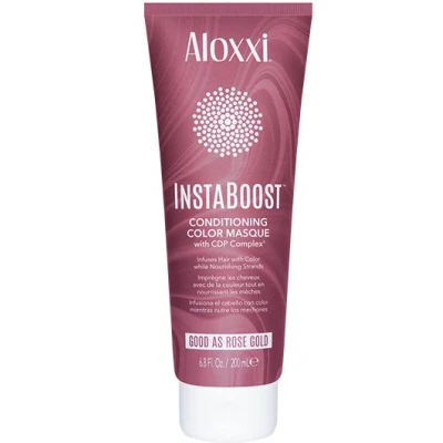 Abbildung von Aloxxi Farbmaske Instaboost Conditioning Color Masque Good As Rose Gold