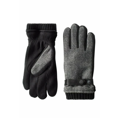 Abbildung von camel active Fingerhandschuh, Herren, Größe: Medium, Cold grey melange