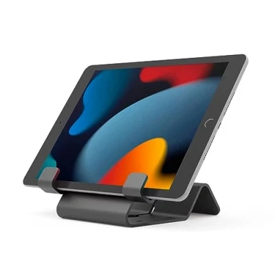 Abbildung von Maclocks Universal Security Tablet Halter mit Kabelschloss für z.B. Apple iPad Air 2, 9,7&quot; (2017), Pro, Samsung Galaxy Tab uvm. [schwarz Aluminium Diebstahlschutz] CL12UTH BB