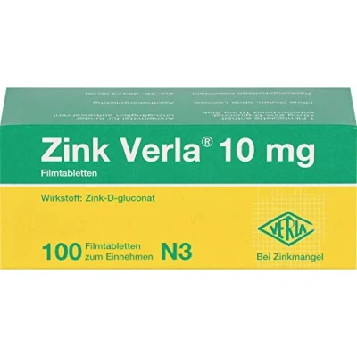 Abbildung von ZINK Verla 10 mg Filmtabletten 100 St
