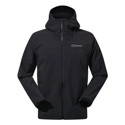 Abbildung von Berghuas Herren Arnaby Kapuzenjacke, Schwarz, S