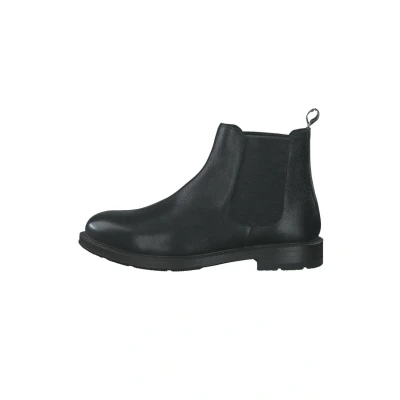 Abbildung von MARCO TOZZI by Guido Maria Kretschmer Herren Chelsea Boots aus Leder Elegant, Schwarz (Black), 42