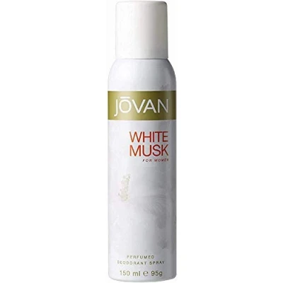 Abbildung von Jovan Musk White Women Perfumed Deodorant Spray 150 ml