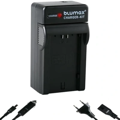 Abbildung von Blumax Ladegerät für Sony NP FZ100 Charger passend zu Alpha 7 III/Alpha 7R III / IV 7SIII 9 II inkl. KFZ Ladekabel