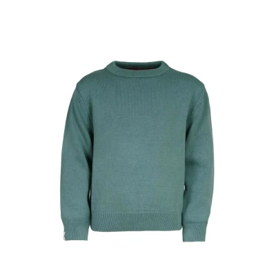 Abbildung von Band of Rascals Kinder Strickpullover Basic aus Bio Baumwolle, sage, Gr. 134