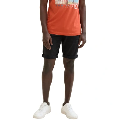 Abbildung von TOM Tailor Jeans Shorts, Herren, Größe: 32, black denim