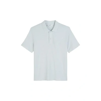 Abbildung von Marc O&#039;Polo Denim Herren Kurzarm Poloshirt aus Bio Baumwolle Regular Fit, Blau (Skyway Blue), L