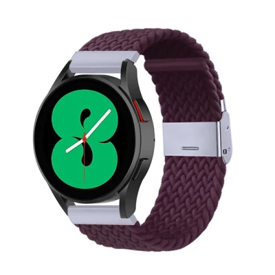 Abbildung von Geflochtenes Armband Dunkelviolett Samsung Galaxy Watch 6 40mm &amp; 44mm