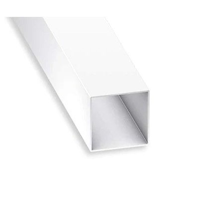 Abbildung von CQFD Vierkantrohr PVC weiß 15 x 1 mm m