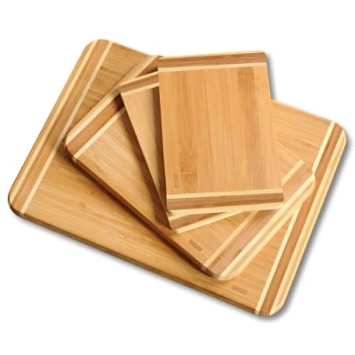 Abbildung von KESPER Schneidebrett, (Set, 4 St.), (1x 38x28,5x1,6 cm, 1x 28,5x20x1,6 2 x 25x15x1 cm)