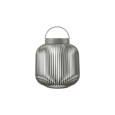 Abbildung von blomus LED Laterne LITO Mobile Outdoor Akku Leuchte aus hochwertigem Eisen, Dimmbar, LED, Warm bis Kaltweiß, 2700K 4000K