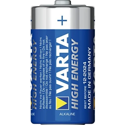 Abbildung von Varta 20 4914 Longlife Power C / Baby Alkaline Batterien in 20er Folie Batterie