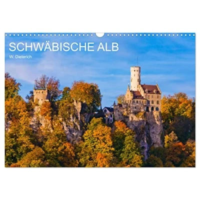 Abbildung von SCHWÄBISCHE ALB W.Dieterich (Wandkalender 2025 DIN A3 quer), CALVENDO Monatskalender