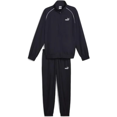 Abbildung von PUMA Unisex Woven Piping Tracksuit Gewebte Anzüge, New Navy,