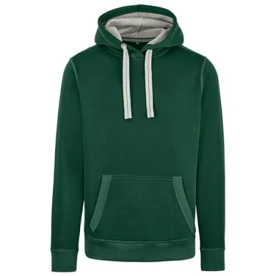 Abbildung von HRM Unisex Sweat Kapuzenpullover, Bottle Green, S
