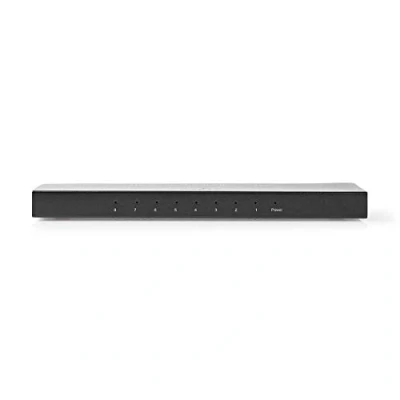 Abbildung von Nedis HDMI Splitter 8 Port Eingang 8x Ausgang 18 Gbps Metall Anthrazit