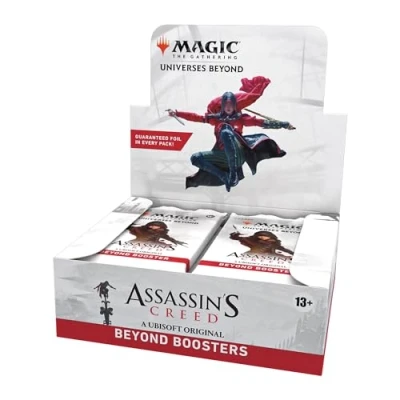 Abbildung von Magic: The Gathering Assassin’s Creed Beyond Booster Display 24 (7 Karten in jedem Booster) Sammelkartenspiel ab 13 (English Version)
