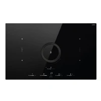 Abbildung von Elica NikolaTesla Switch Glow BL/F/83, Schwarz, Integriert, 83 cm, Zonen Induktionskochfeld, Glas, 4 Zone(n)
