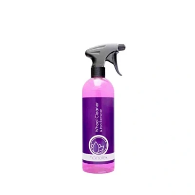 Abbildung von Nanolex Wheel Cleaner &amp; Iron Remover, Felgenreiniger Flugrostentferner, Felgenpflege für Stahlfelgen Alufelgen, 750 ml