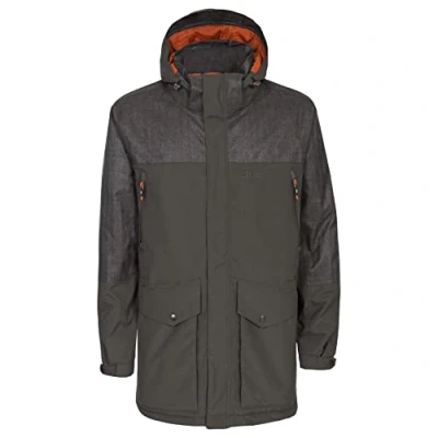 Abbildung von Trespass Herren Larken DLX Kapuzenjacke, Schwarz, XXS