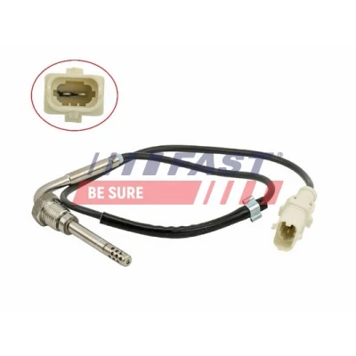 Abbildung von FAST FT80233 Sensor, Abgastemperatur nach Rußpartikelfilter FIAT: Ducato III Bus, Kastenwagen, Pritsche / Fahrgestell