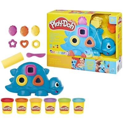 Abbildung von Play Doh Shapes and Colors Dino