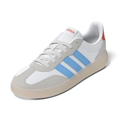 Abbildung von adidas Herren Barreda Decode Schuhe, White Semi Blue Burst Impact Orange, 44 EU