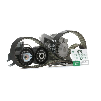 Abbildung von INA 530 0558 31 Wasserpumpe + Zahnriemensatz mit FORD: KUGA 1, FOCUS 3 Turnier, Grand C Max, PEUGEOT: Expert II Tepee, 508 I SW, 5008