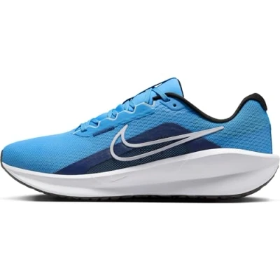 Abbildung von Nike Performance Downshifter 13 Laufschuh Straße, Herren, Größe: 45.5, Universal blue/white/blue void/glacier blue/black Schuhe