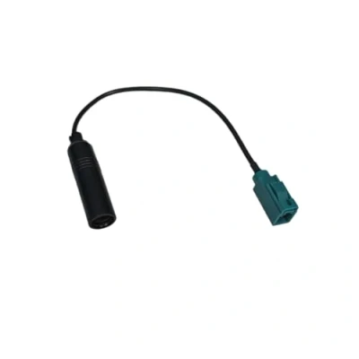 Abbildung von Antennenadapter DIN Buchse Fakra 23cm Radio Antenne Adapter Stecker autoradio kfz