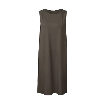 Abbildung von Street One Unifarbe Jerseykleid, Damen, Größe: 38, Braun