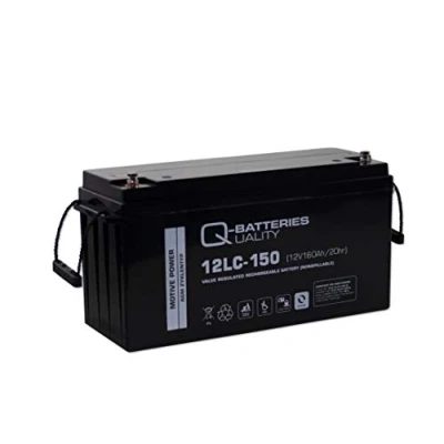 Abbildung von Versorgungsbatterie Q Batteries 12LC 150 12V 160Ah Blei Akku AGM zyklisch