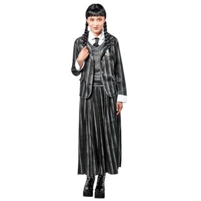 Abbildung von Rubies Damen Wednesday Costume Nevermore Academy Uniform Erwachsenenkostüme, schwarz, Large