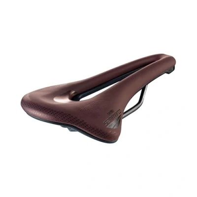 Abbildung von Selle San Marco SHORTFIT 2.0 Supercomfort Racing Fahrradsattel, Gravel und Bikepacking leicht bequem, mit anatomischem Loch extra Gelschicht, Stahlrahmen Größe L3, rot
