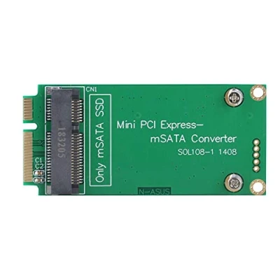 Abbildung von mSATA Converter SSD zu PCI Express SATA Adapter für Riser Card Extender ASUS EEE PC 1000