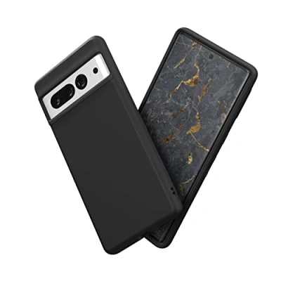 Abbildung von RhinoShield Case kompatibel mit [Pixel 7 Pro] SolidSuit Stoßdämpfende &amp; schlanke Schutzhülle Premium Finish 3.5 Meter Fallschutz Klassik Schwarz