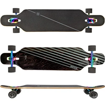 Abbildung von Skateboard Longboard Neox Neo Chrom/Schwarz