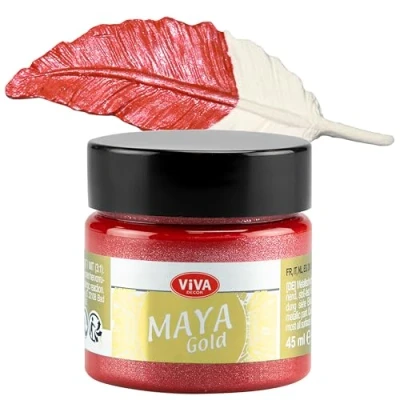 Abbildung von Viva Decor Blattgold Maya Gold, 45 ml
