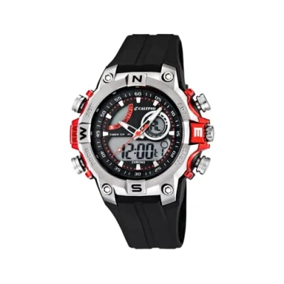 Abbildung von Calypso Jungen Analog Digital Automatik Uhr mit Polyurethan Armband K5586/1