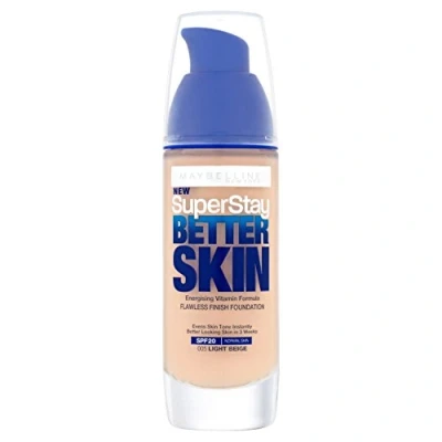Abbildung von 3 x Maybelline Superstay Better Skin Transforming Foundation 005 Light Beige