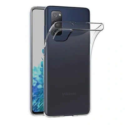 Abbildung von AICEK Hülle Compatible für Samsung Galaxy S20 FE 5G / Fan Edition Transparent Silikon Schutzhülle Case Clear Durchsichtige TPU Bumper Handyhülle (6,5 Zoll)