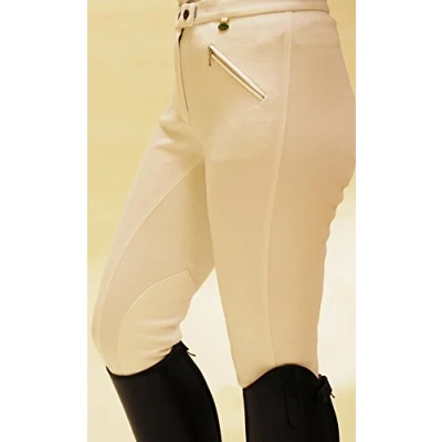 Abbildung von Rhinegold Unisex Reithose, Weiß, Gr. 40