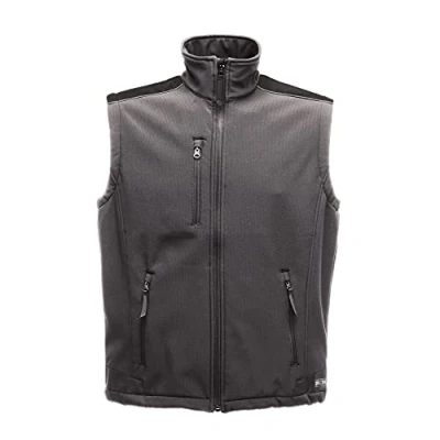 Abbildung von Regatta Sandstorm Workwear Softshell Bodywarmer, Seal Grey (Solid), L