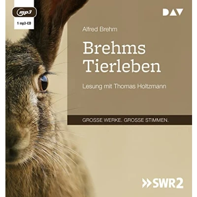 Abbildung von Brehms Tierleben: Lesung mit Thomas Holtzmann (1 mp3 CD)