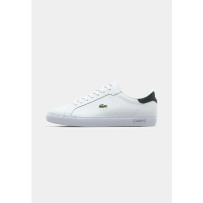 Abbildung von Lacoste Powercourt 125 Sneaker low, Herren, Größe: 42, White/dark green Schuhe