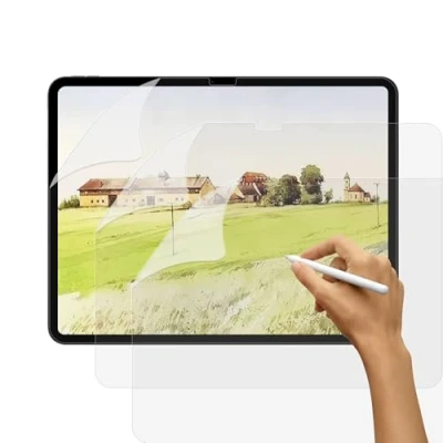 Abbildung von [3 Stück] Like Matt Papier Folie für iPad Pro 13&quot; M4 2024 (A2925/ A2926/ A3007), [Blendfreiem] PET Gefühl schutzfolie zum Zeichnen, Schreiben, Skizzieren