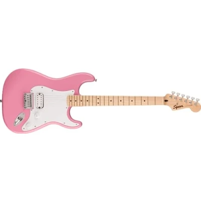 Abbildung von Squier Stratocaster HT H MN Flash Pink E Gitarre